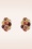 Day&Eve by Go Dutch Label - Lovely Petals Stud Ohrringe in Gold und Braun 2