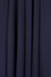 Glamour Bunny Business Babe - Glenda swing jurk in navy 4