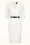 Glamour Bunny Business Babe - Robe crayon Miller en blanc impec 2