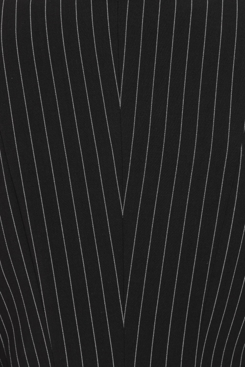 Glamour Bunny Business Babe - Diadora Pinstripe blazer in zwart 5