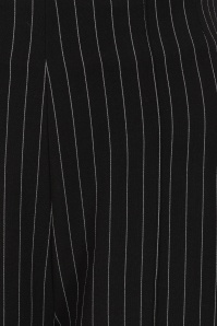Glamour Bunny Business Babe - Diadora Pinstripe pantalon in zwart 3