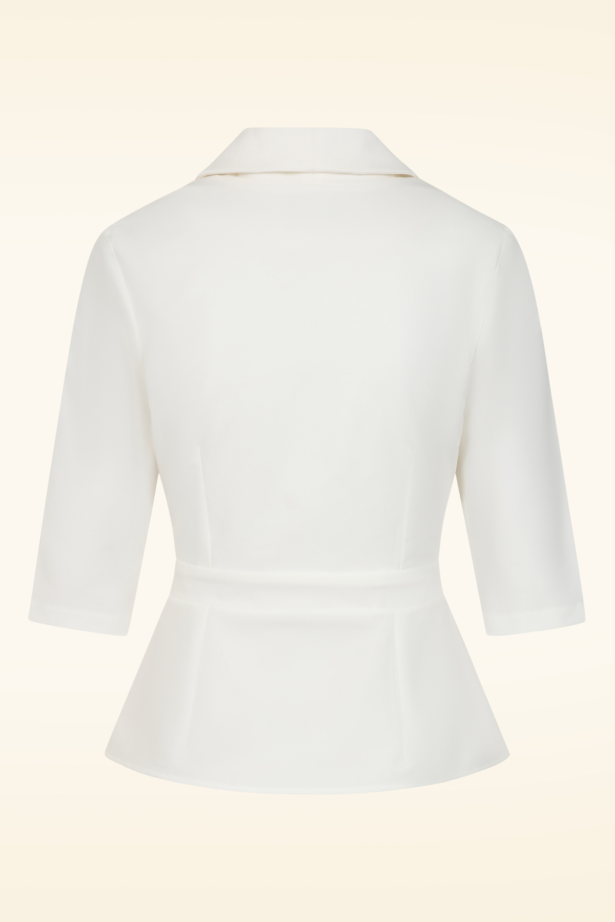 Glamour Bunny Business Babe - Marly blouse in wit 5