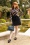 Vintage Chic for Topvintage - Jessy A-Linien Rock in Schwarz 2