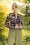 King Louie - Maisie Rumble Bluse in Schwarz und Multi