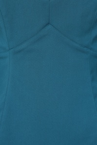 Glamour Bunny Business Babe - Dianne blouse in petrol 3