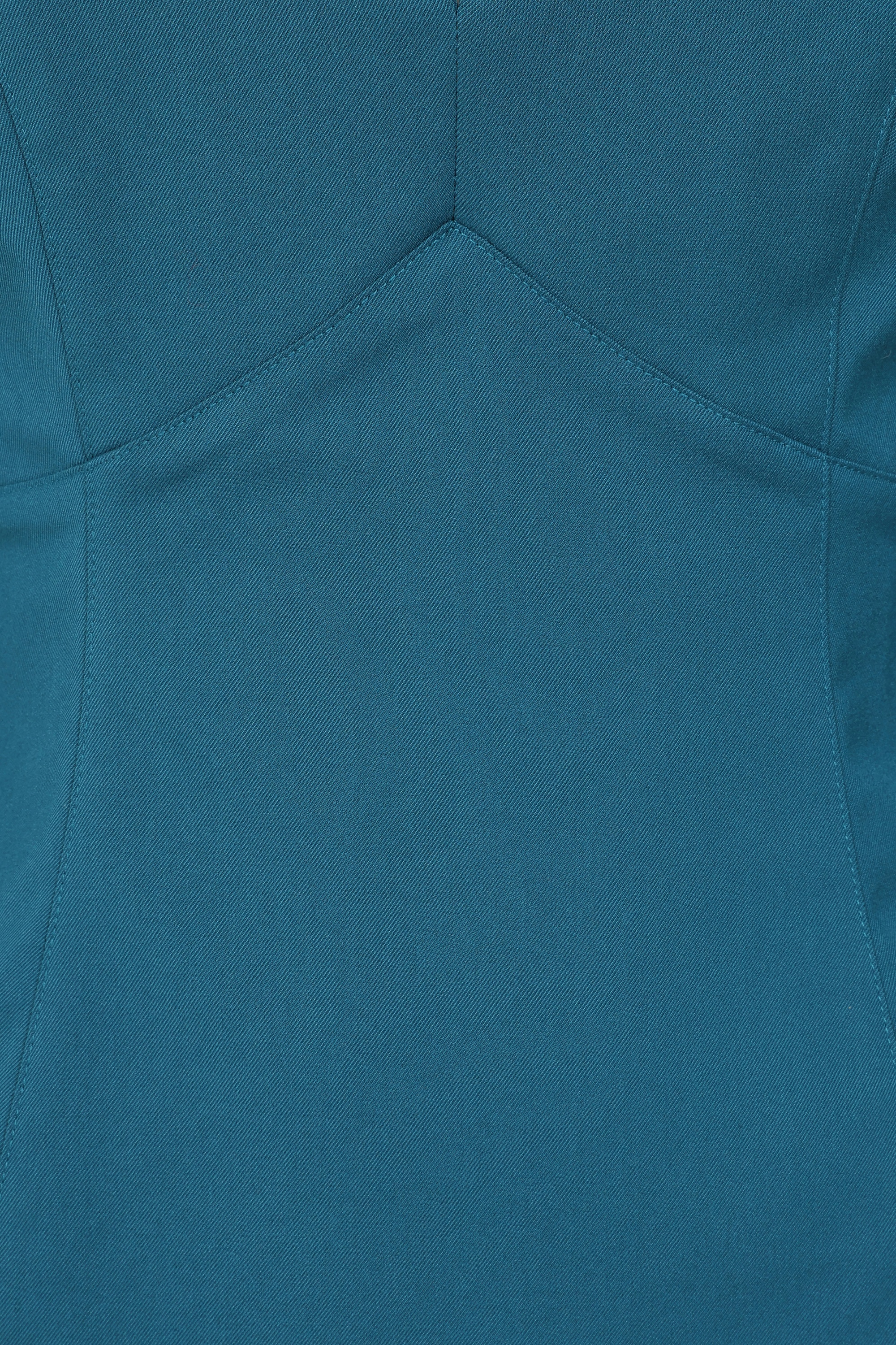 Glamour Bunny Business Babe - Dianne blouse in petrol 3