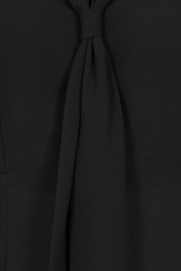 Glamour Bunny Business Babe - Sophia Lee blouse in zwart 5