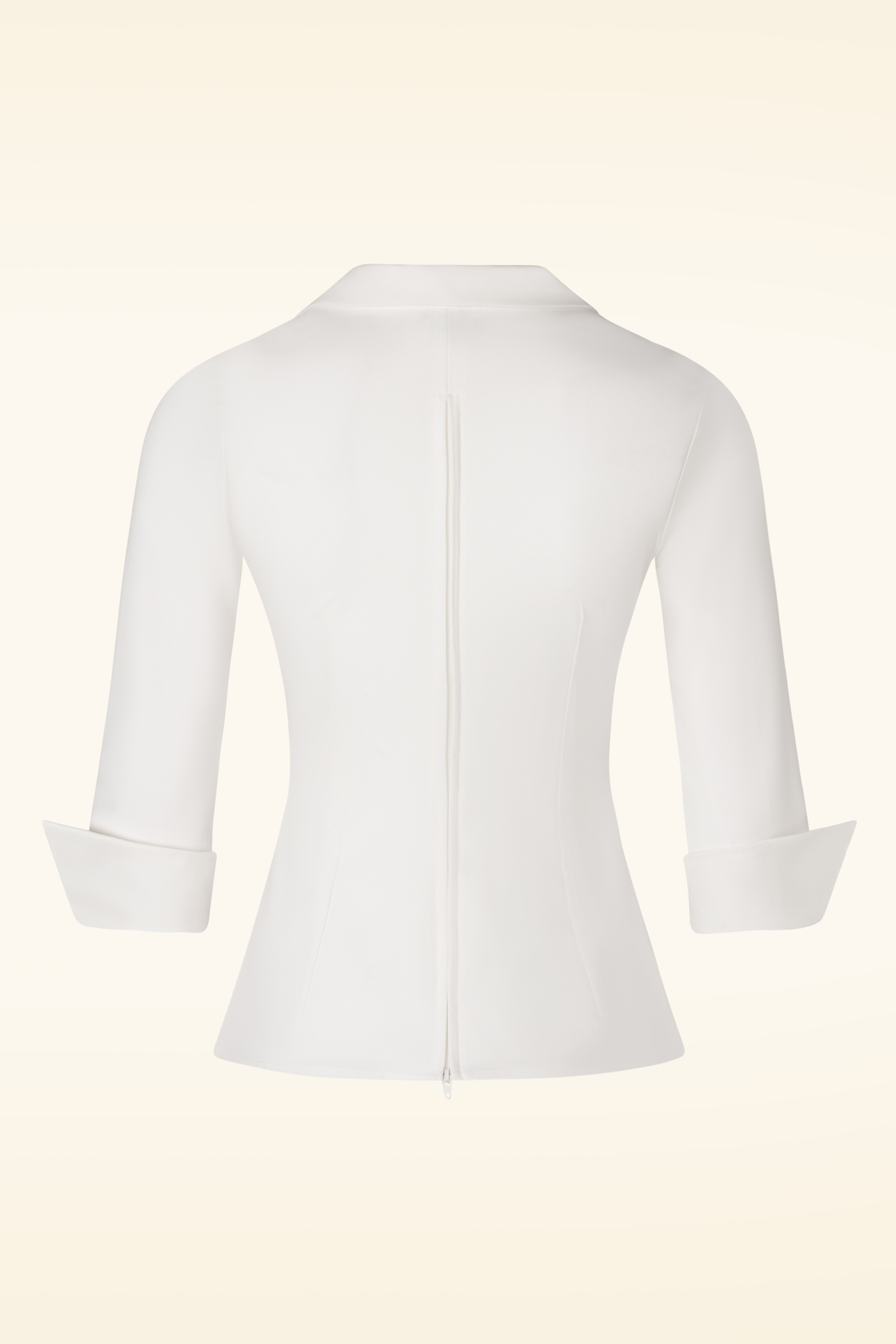 Glamour Bunny Business Babe - Dianne blouse in crispy wit 7