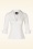 Glamour Bunny Business Babe - Dianne Bluse in Crispy Weiß 2