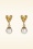 Day&Eve by Go Dutch Label - Pearly Heart Stud Ohrringe in Gold