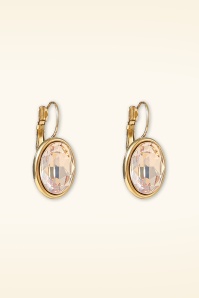 Day&Eve by Go Dutch Label - Oria Oval oorbellen in champagne 2