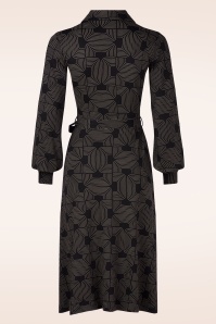 Mademoiselle YéYé - The Zipster Soul jurk in zwart 4