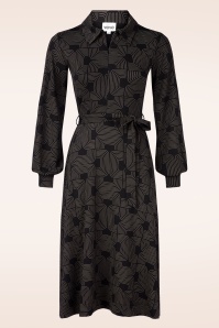 Mademoiselle YéYé - The Zipster Soul jurk in zwart