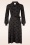 Mademoiselle YéYé - The Zipster Soul Kleid in Schwarz