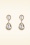 Day&Eve by Go Dutch Label - Cara Crystal Ohrringe in Gold 2