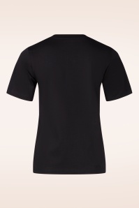 Mademoiselle YéYé - Topvintage exclusive ~ Discoball t-shirt in zwart 3