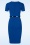 Vintage Chic for Topvintage - Zenia Pencil jurk in koningsblauw 2