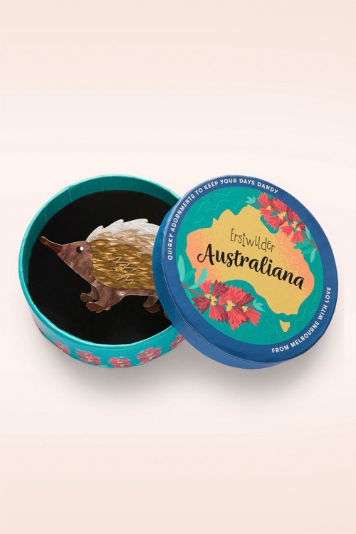 Erstwilder - Stacheligel Brosche 2