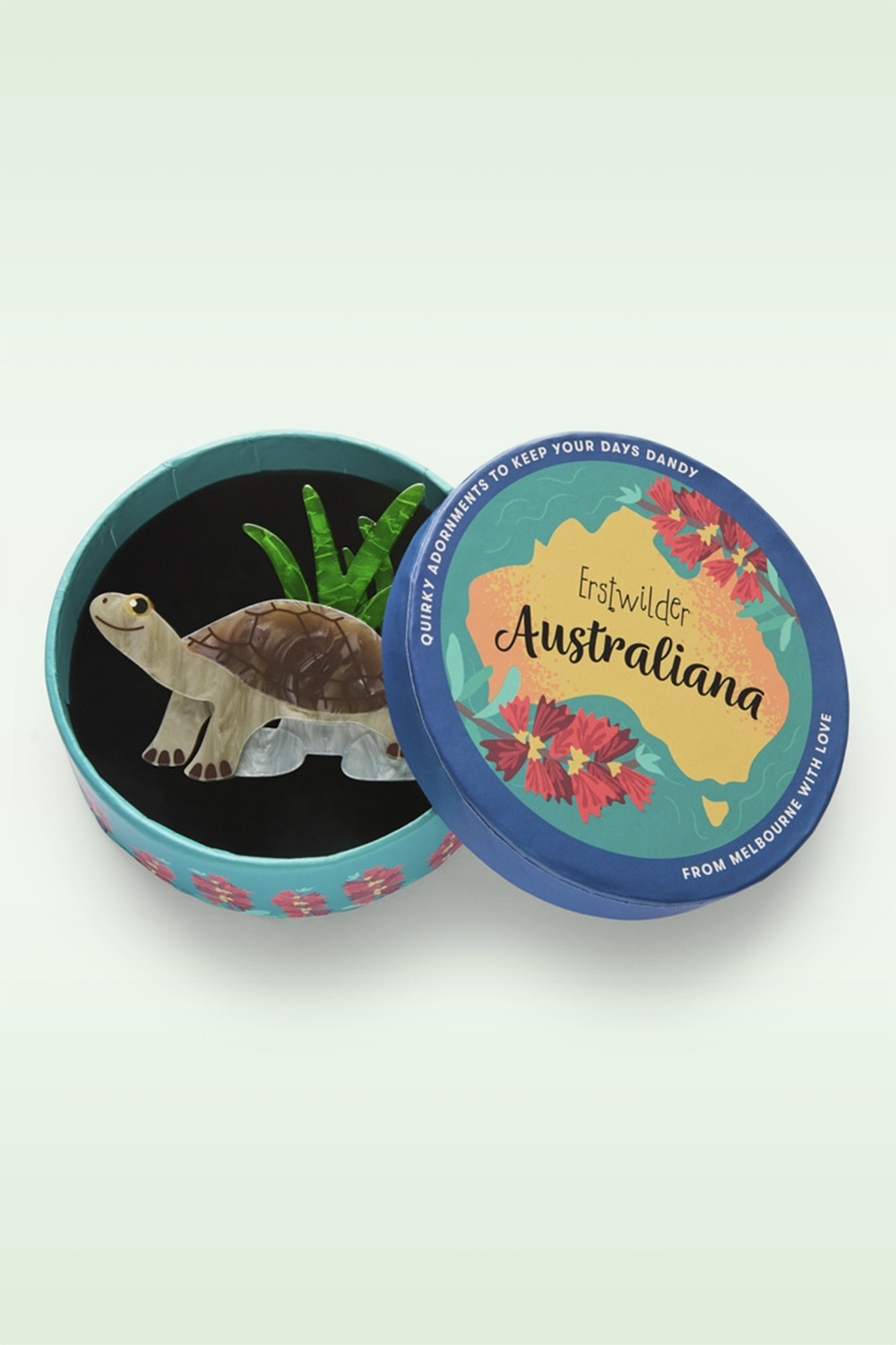 Erstwilder - Rheo The River Turtle broche 2