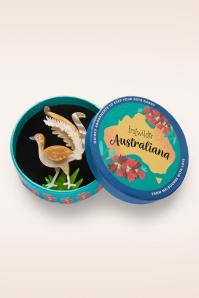 Erstwilder - Lottie The Lyrebird broche 2