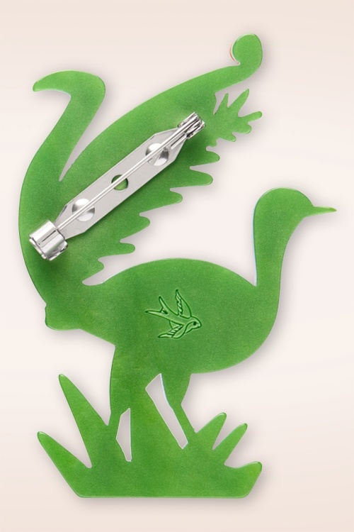 Erstwilder - Lottie The Lyrebird broche 3