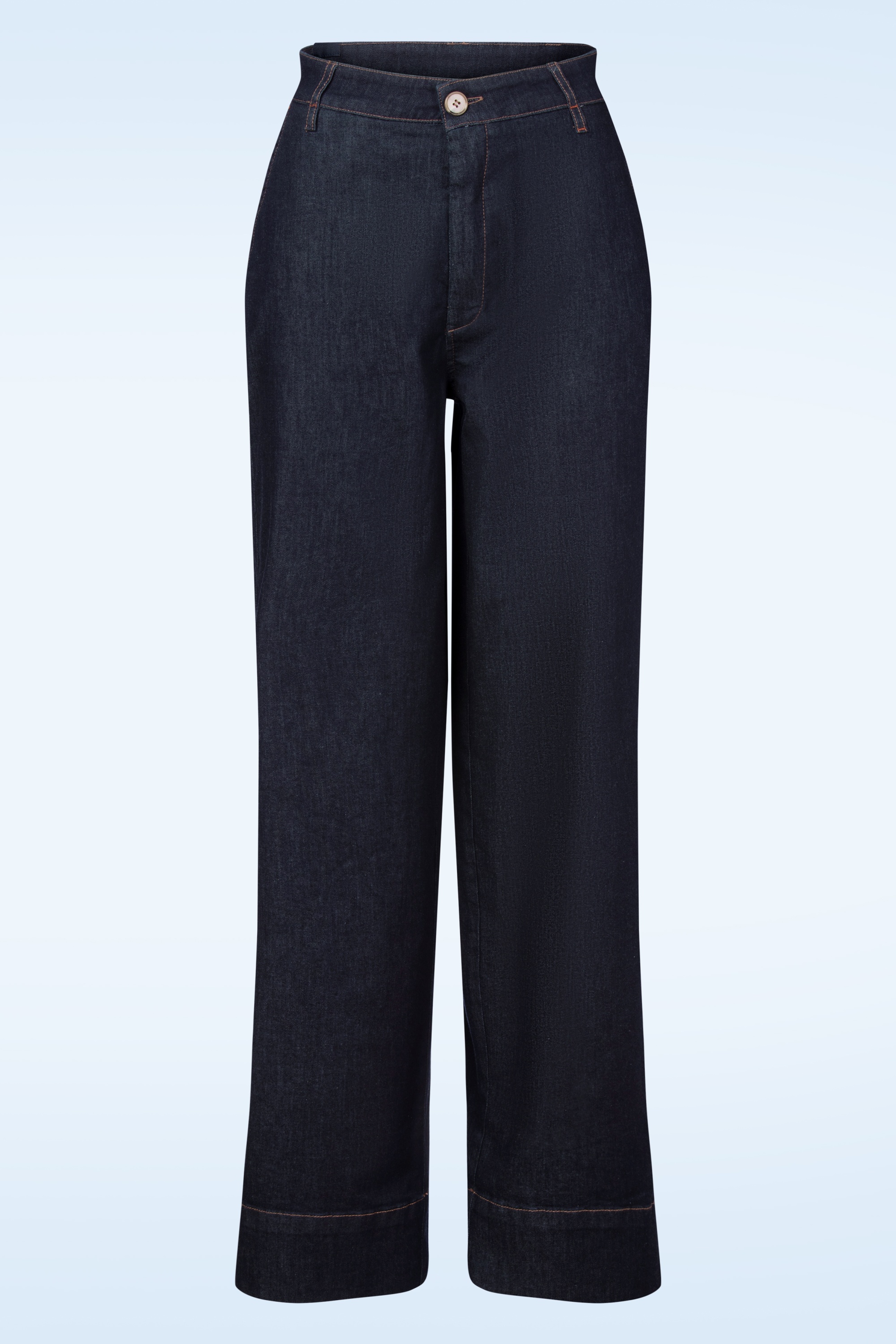 Mademoiselle YéYé - Easy Flow Lightweight jeans in indigo blauw