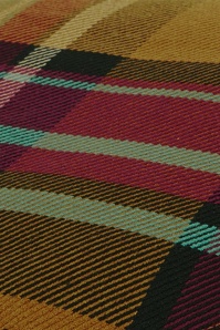 King Louie - Peaky Caroll Check cap in goudbruin 3