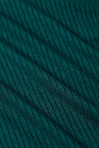 King Louie - Rollneck Uni Rib top in spruced groen 3