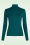 King Louie - Rollneck Uni Rib Top in Spruced Green 2