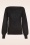 King Louie - Erin Farfalle Top in Schwarz
