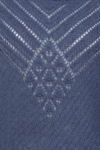 King Louie - Erin Farfalle top in schaduw blauw 3