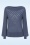 King Louie - Erin Farfalle Top in Schattenblau. 2