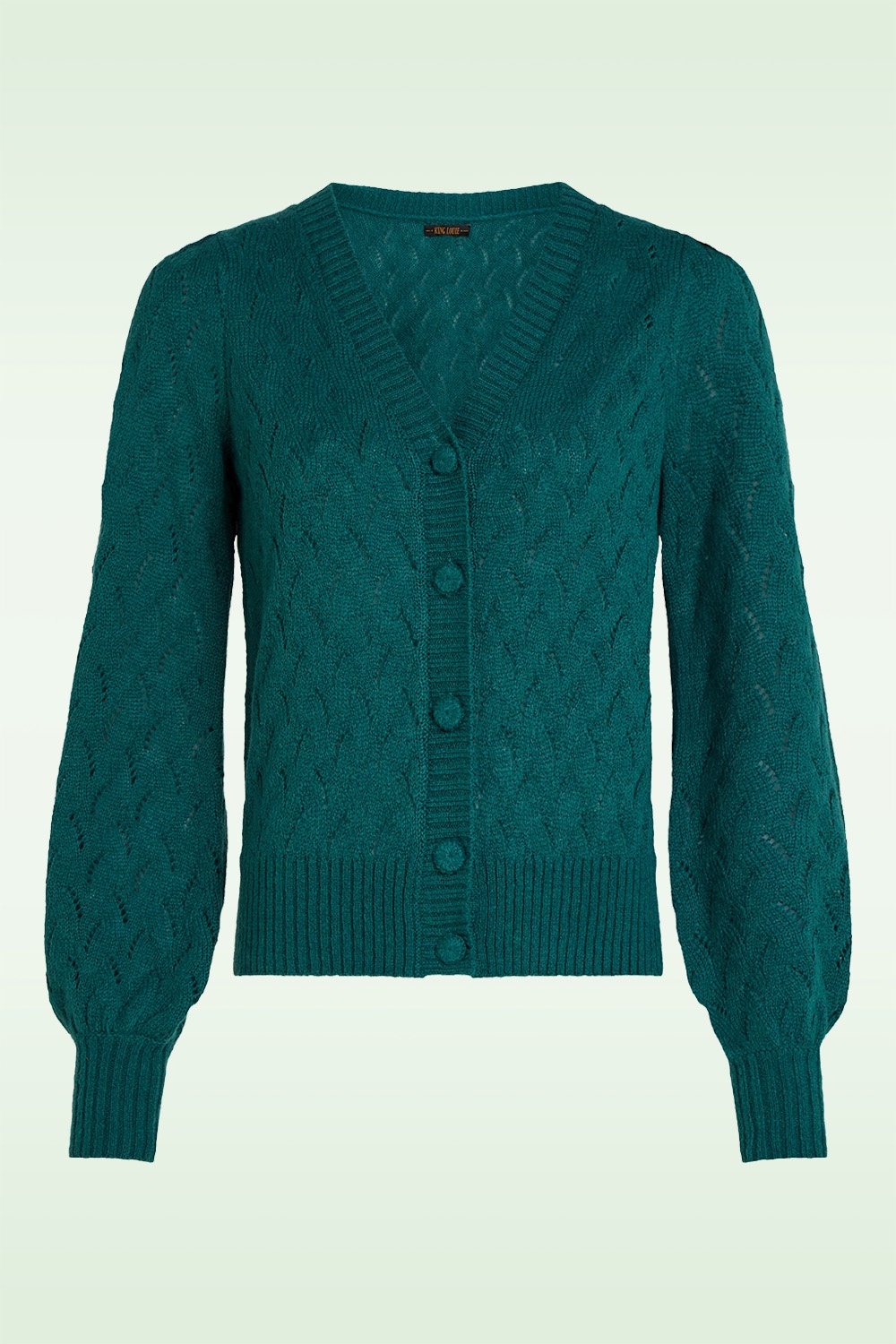 King Louie - Farfalle cardi in spruced groen