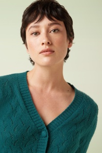 King Louie - Farfalle cardi in spruced groen 2