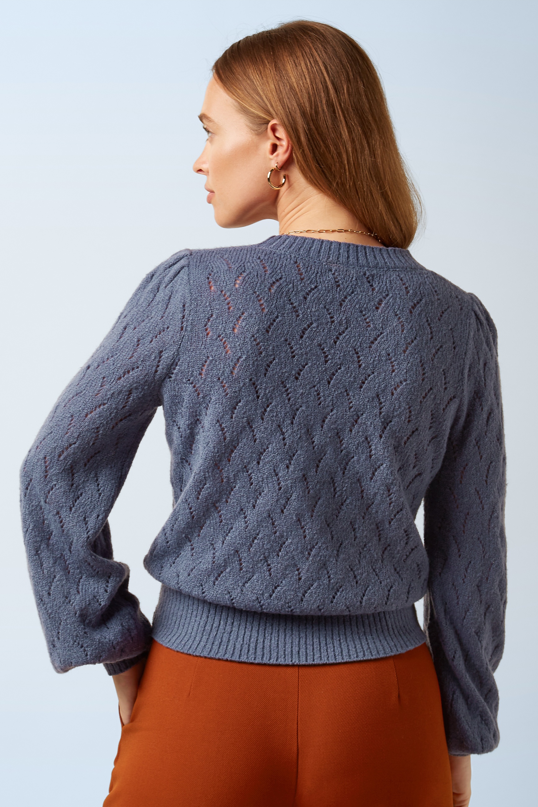 King Louie - Farfalle cardi in schaduw blauw 4