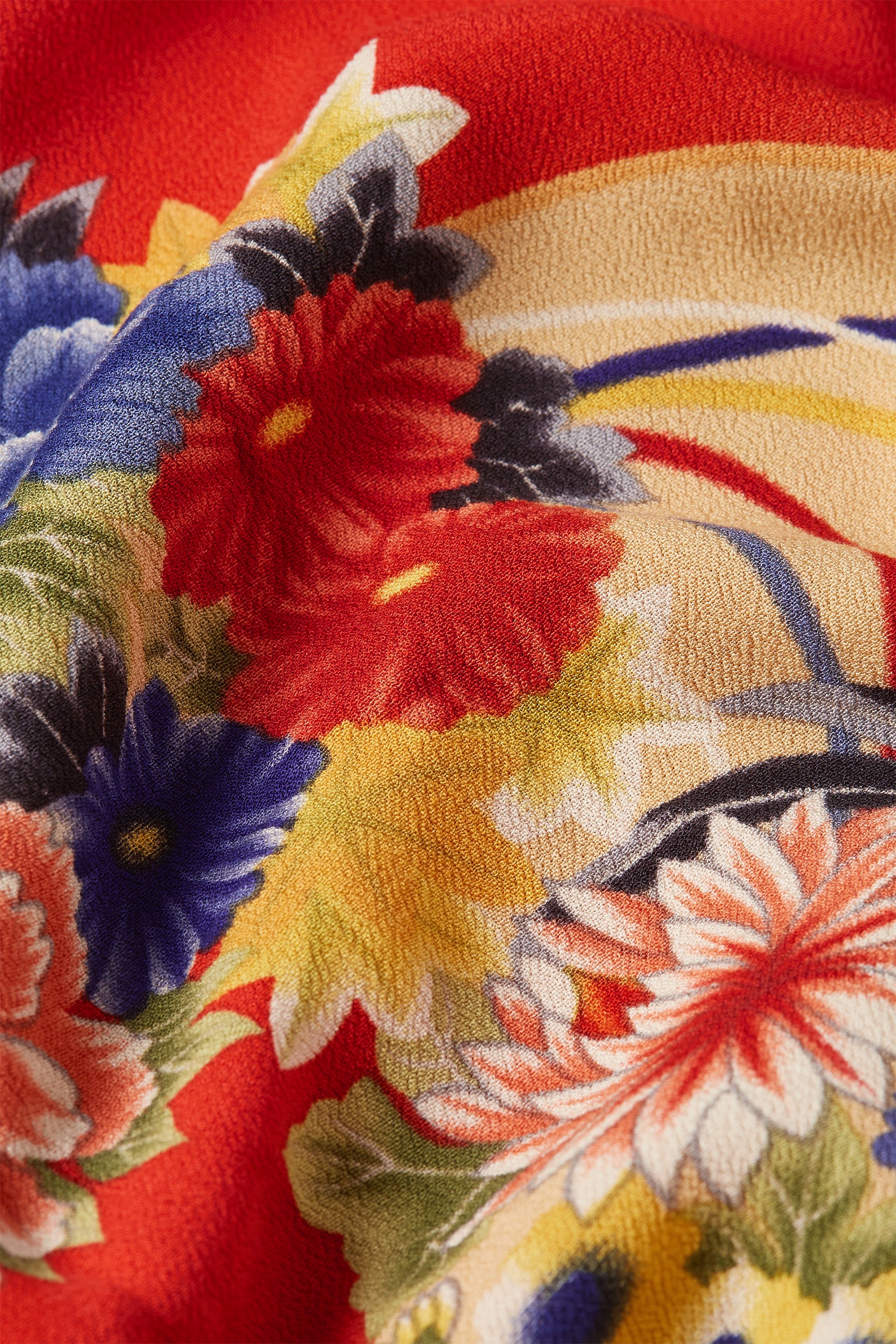 King Louie - Winona Ember blouse in Spicy oranje 4