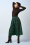 King Louie - Frances Leeds Check Culotte in Abendblau