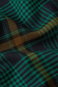 King Louie - Frances Leeds Check culotte in avondblauw 4