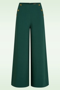 Banned Retro - Opal glitter top in beige