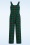 King Louie - Ines Leeds Check Jumpsuit in Abendblau.