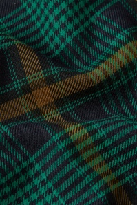 King Louie - Ines Leeds Check jumpsuit in avondblauw 3