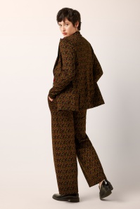 King Louie - Bianca Mirth blazer in cabernet rood 4