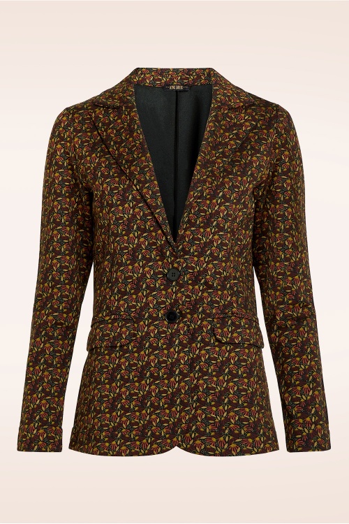 King Louie - Bianca Mirth Blazer in Cabernetrot 2