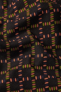 King Louie - Blouse Dynamo in zwart 3