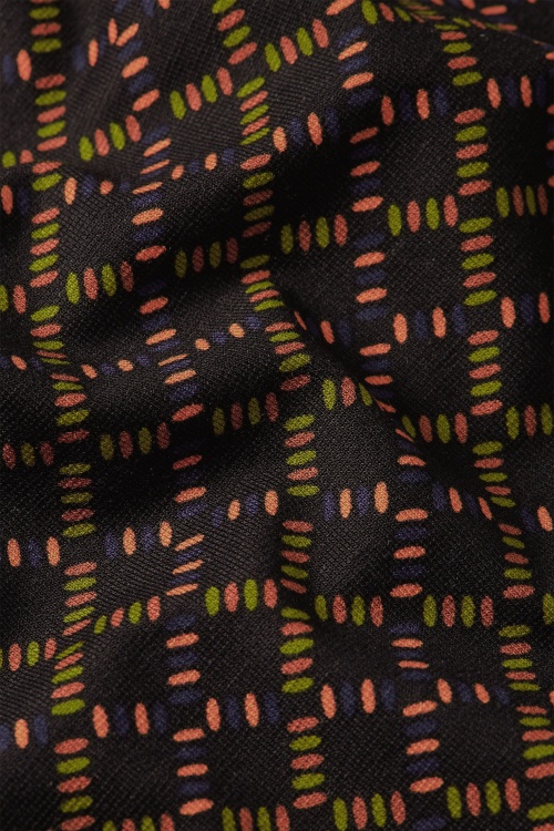 King Louie - Blouse Dynamo in zwart 3