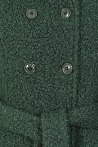 Topvintage Boutique Collection - Topvintage exclusive ~ Anna Hooded swing jas in groen 3