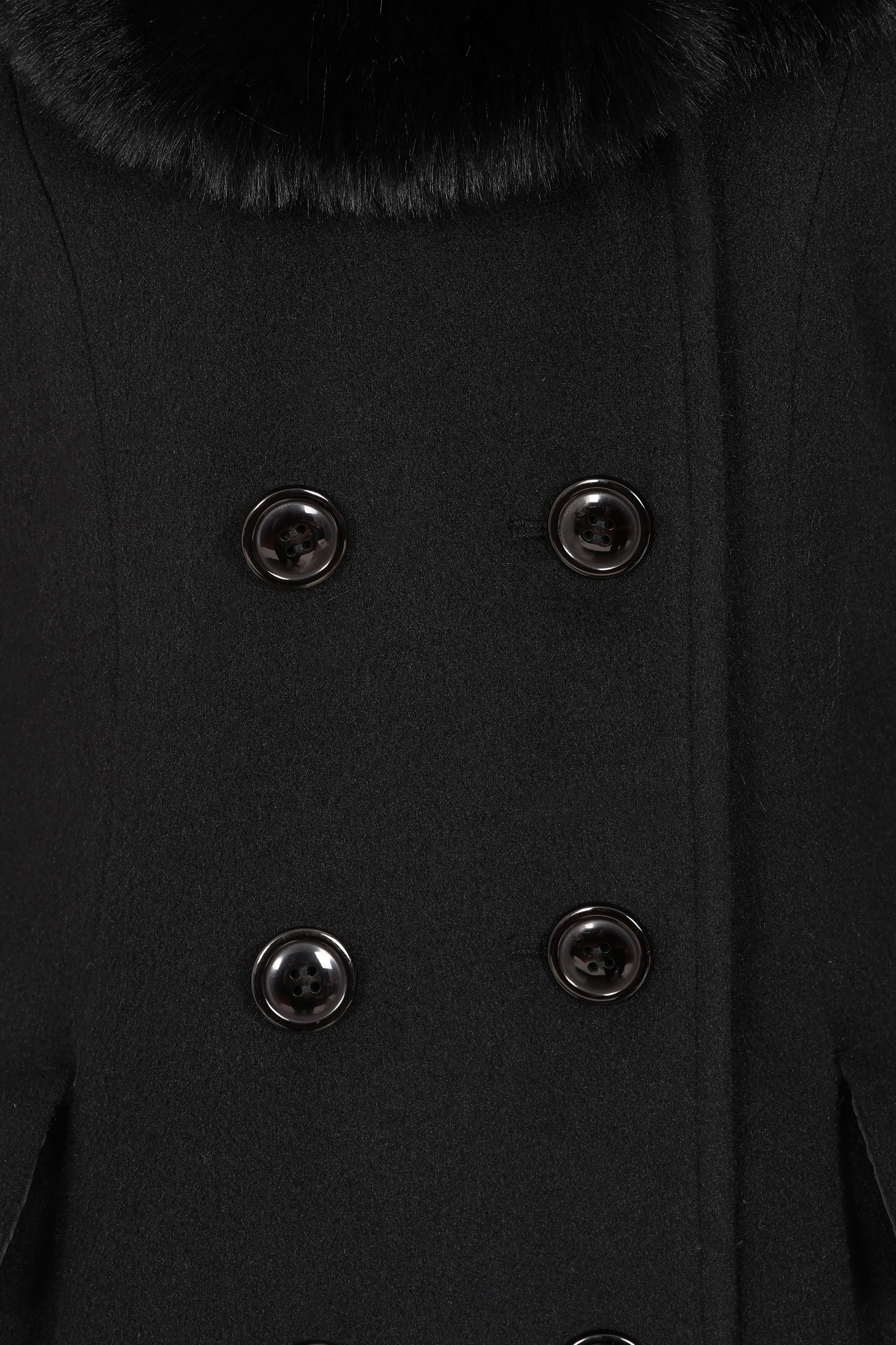 Topvintage Boutique Collection - Topvintage exclusive ~ Mae swing jas in zwart 3