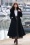 Topvintage Boutique Collection - Mae swing jas in zwart