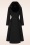 Topvintage Boutique Collection - Mae swing jas in zwart 2