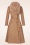 Topvintage Boutique Collection - Grace A-lijn jas in camelbruin 2
